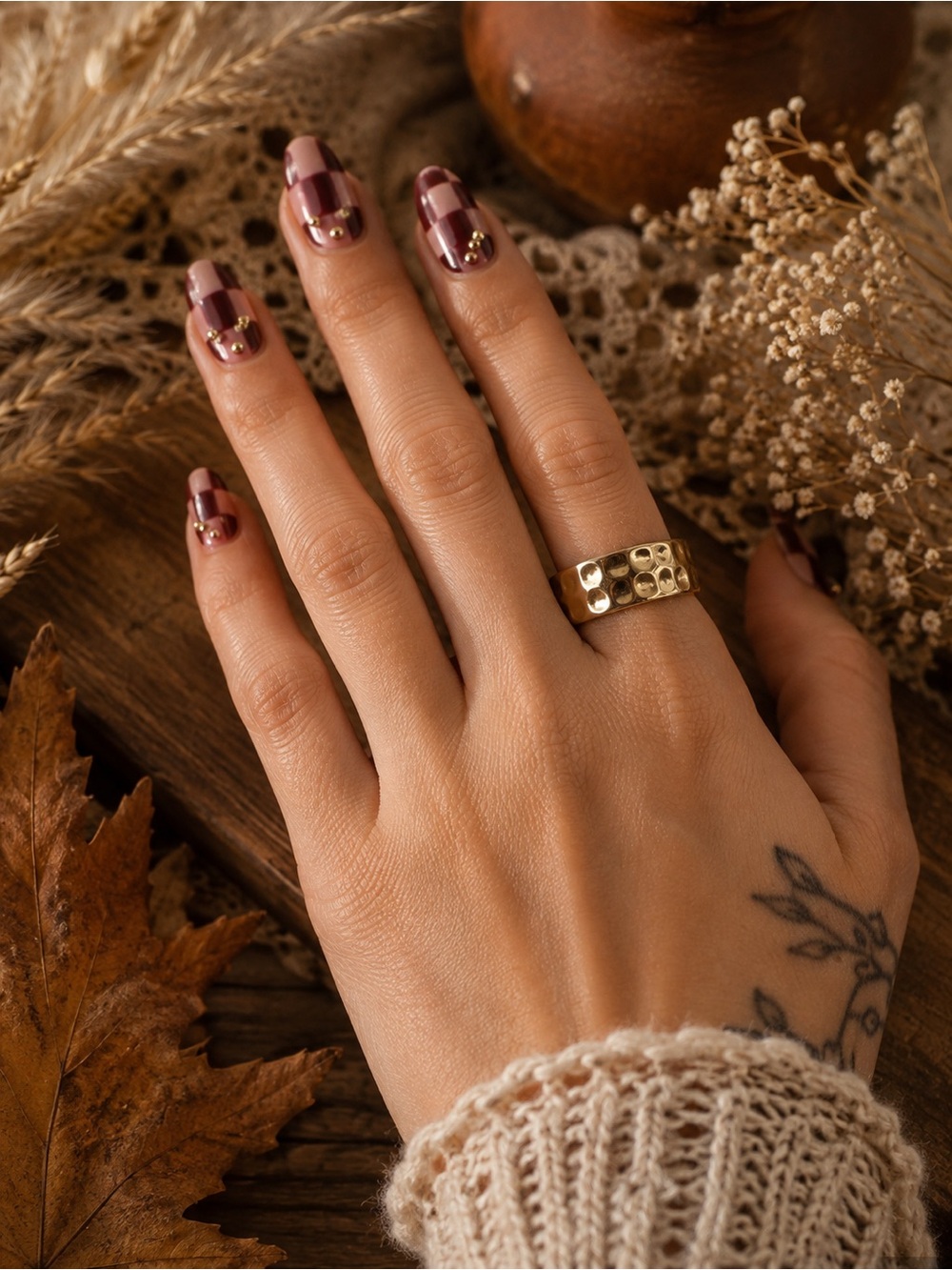 NWOT NORDSTROM RACK Single 
Hammered Band Ring